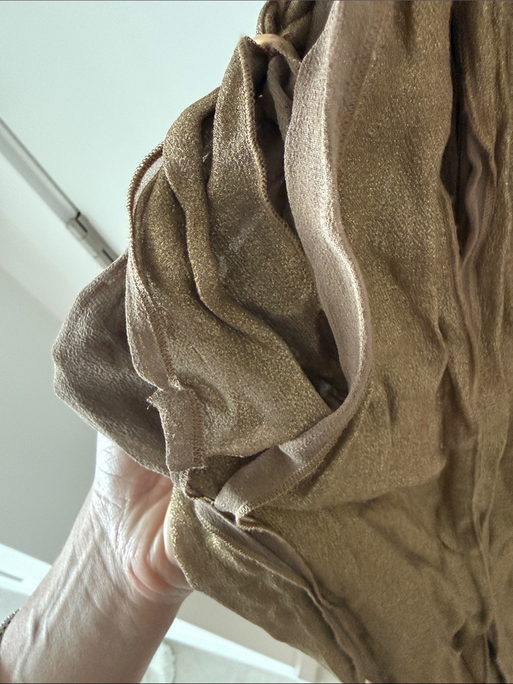 Cult Gaia Alexa Gown - Olive Green Halter Cutout Evening Dress - Picture 7 of 7